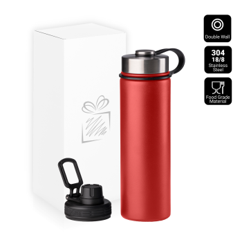 NORDIC THERMAL MUG 650 ml con due tappi