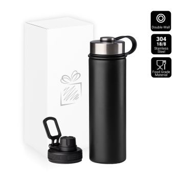 NORDIC THERMAL MUG 650 ml con due tappi