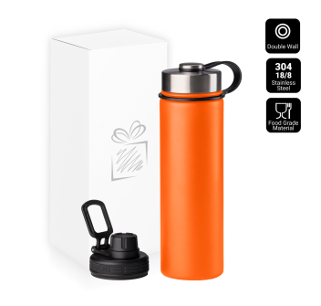 NORDIC THERMAL MUG 650 ml con due tappi