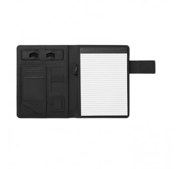 POWERNOTY - A5 notepad holder with powerbank