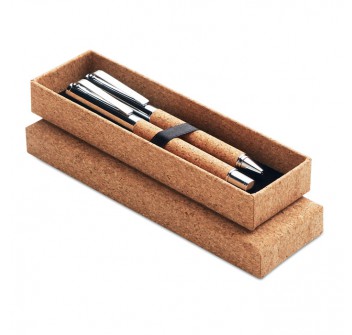 QUERCUS - Set of cork pens