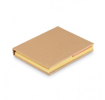 RECYCLO - Recycled cardboard memo pad set