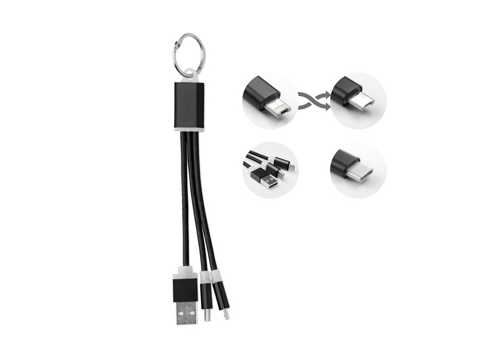 RIZO - Cable with 3 connectors