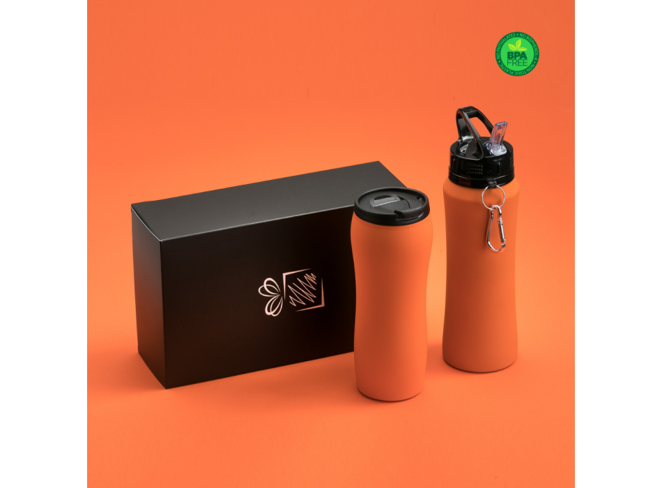 SET REGALO: BOTTLE 700 ml & THERMAL MUG 450 ml