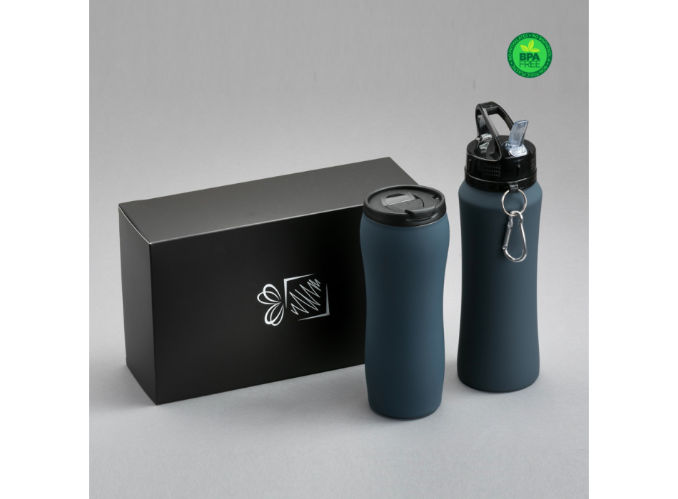 SET REGALO: BOTTLE 700 ml & THERMAL MUG 450 ml