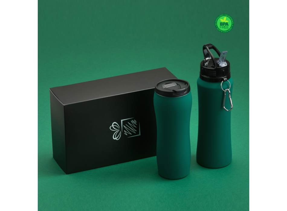 SET REGALO: BOTTLE 700 ml & THERMAL MUG 450 ml