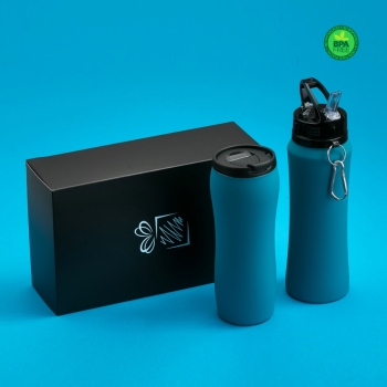 SET REGALO: BOTTLE 700 ml & THERMAL MUG 450 ml