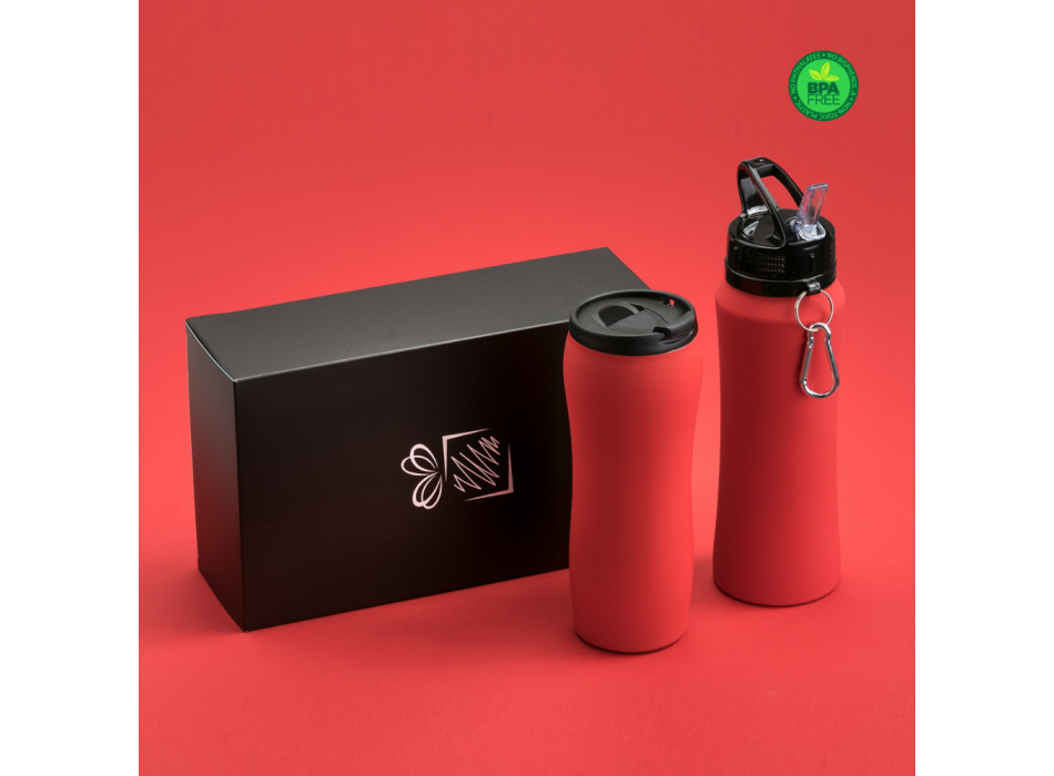 SET REGALO: BOTTLE 700 ml & THERMAL MUG 450 ml