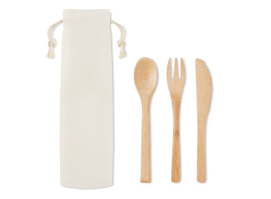 SETBOO - Bamboo cutlery set
