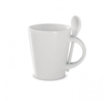 SUBLIMKONIK - Porcelain cup and spoon
