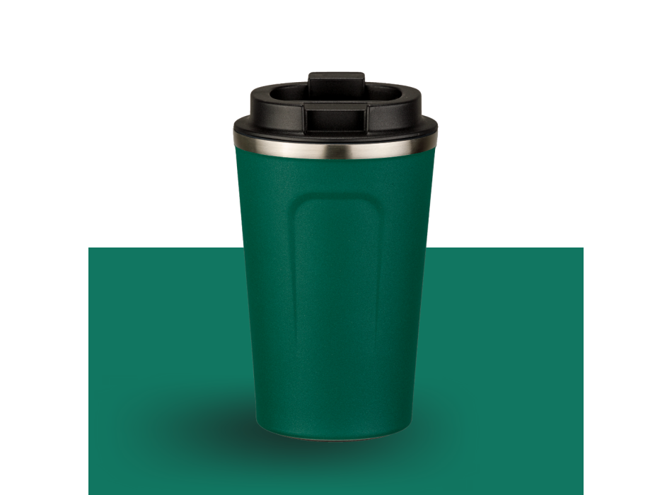 TRAVELLER SET: THERMAL MUG 350 ml & AUTOMATIC UMBRELLA