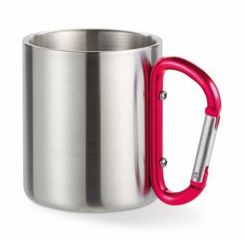 TRUMBO - Metal mug with carabiner