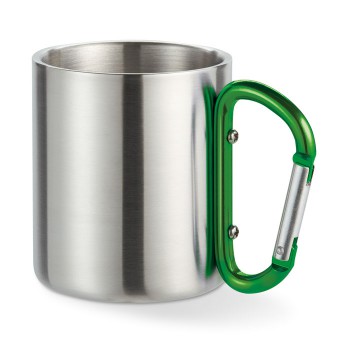 TRUMBO - Metal mug with carabiner