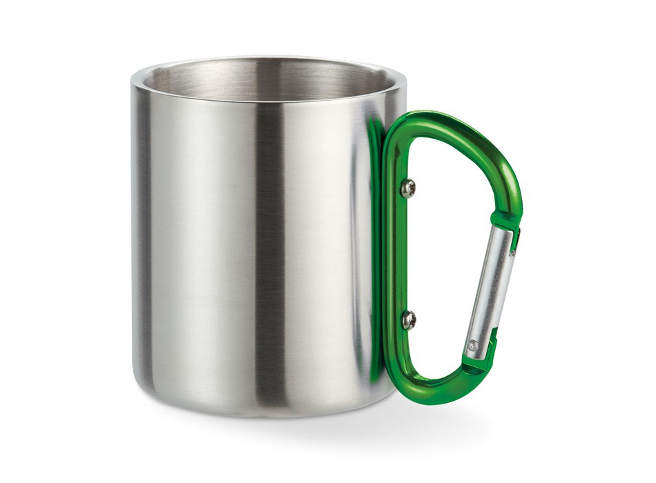 TRUMBO - Metal mug with carabiner
