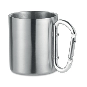 TRUMBO - Metal mug with carabiner