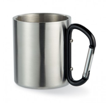 TRUMBO - Metal mug with carabiner