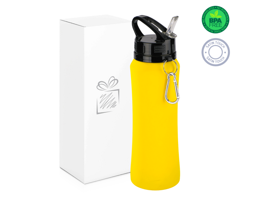 WATER BOTTLE CON MOSCHETTONE 700 ml