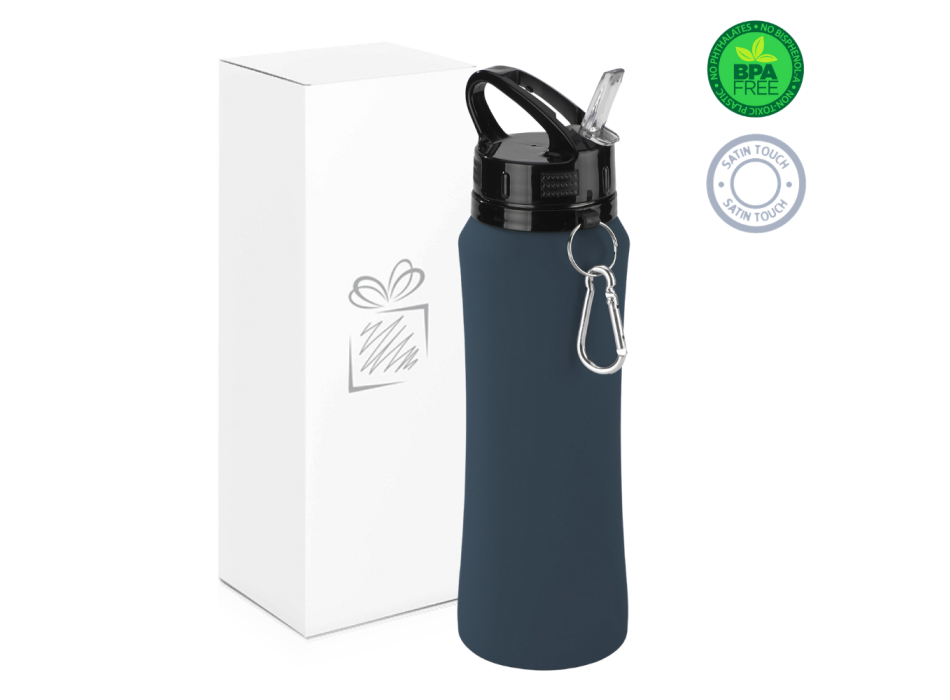 WATER BOTTLE CON MOSCHETTONE 700 ml
