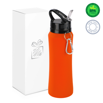 WATER BOTTLE CON MOSCHETTONE 700 ml