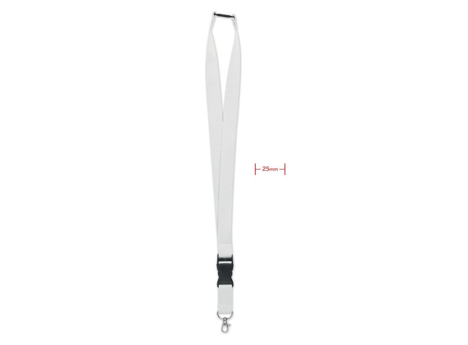 WIDE LANY - Lanyard with metal hook