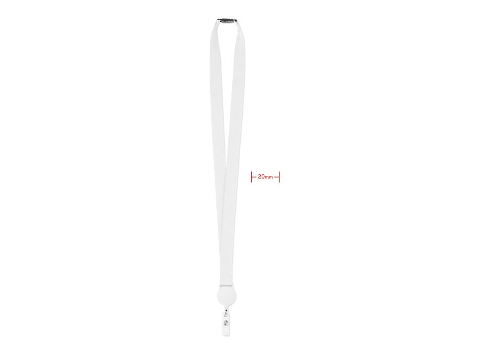 ZIP LANYARD - Lanyard with removable badge
