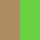 Natural/Apple Green